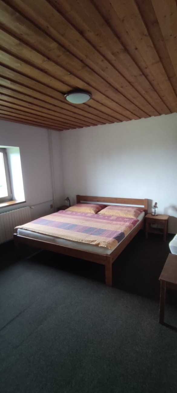 Ložnice apartmánu Hájenka